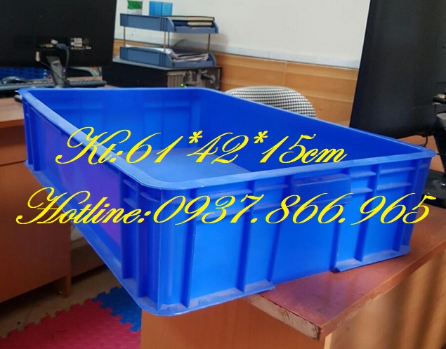 Thùng nhựa có nắp đậy, thùng HPDE nguyên sinh, khay nhựa, thùng nhựa bi